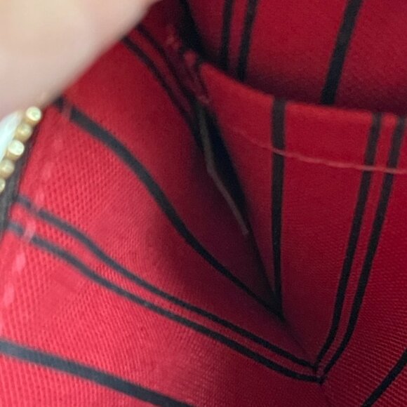 Louis Vuitton Pouch Neverfull PM Damier Ebene (112959-1) - Picture 6 of 6